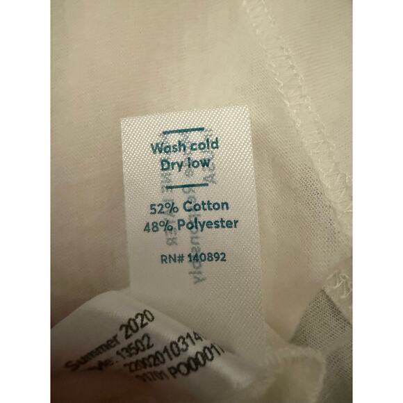 Marine Layer NWOT Ivory Summer Dreams Graphic Super Soft Women’s Tee size Medium - Picture 8 of 12